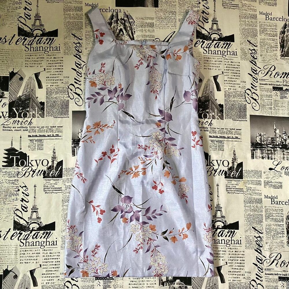 Unbranded Women's Purple and Red Dress